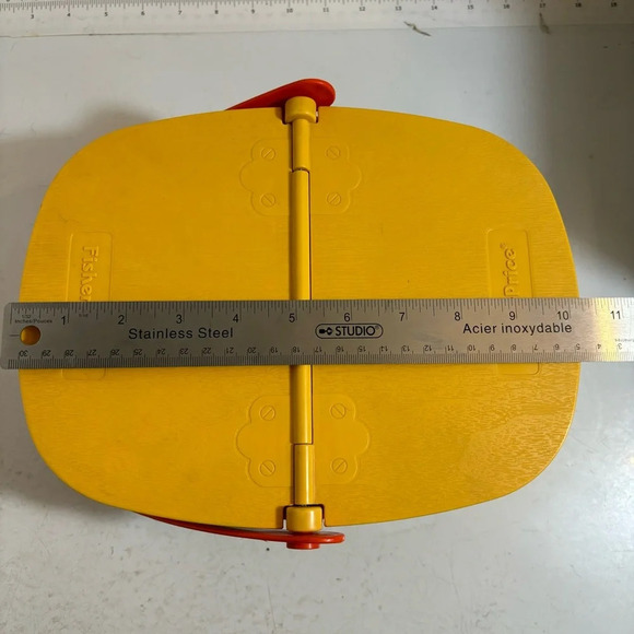 Vintage Fisher-Price  fun with food picnic toy basket 1988‎ - Picture 11 of 14